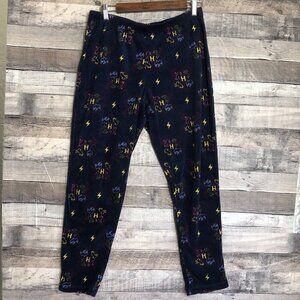 Wizarding World Of Harry Potter Hogwarts Crest Pajama Pants Sleepwear Size Sz M